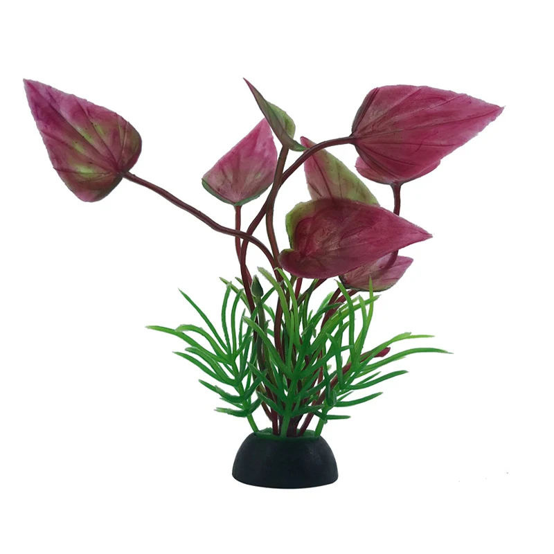 1 PC Simulation Artificial Plants Aquarium Decor Simulation Plastic Water Weeds Grass Fish Tank Ornament Accessories