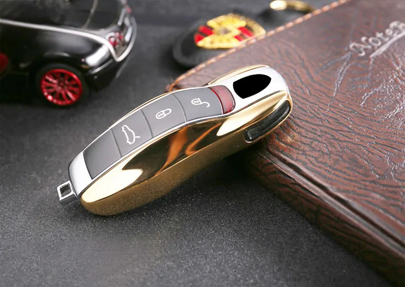 Чехол для автомобильного ключа, чехол для porsche panamera macan boxster cayenne 971 911 718 9YA, дистанционный смарт-держатель для ключей, Защитная крышка для брелока