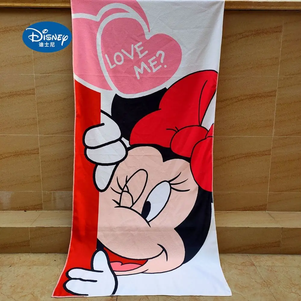 Disney банное полотенце с изображением Микки и Минни Маус мышь стежка Детская