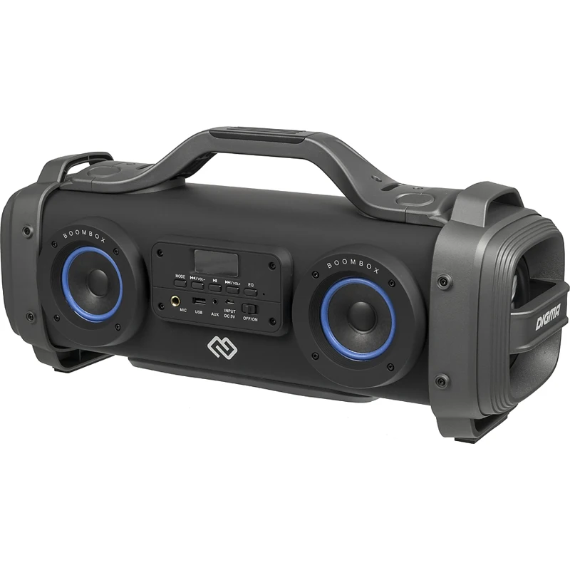Колонка порт. Digma S-38 черный 60W 1.0 3.5Jack/USB 4400mAh