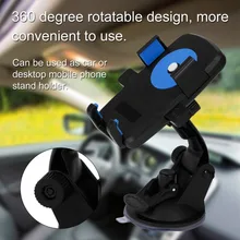 Universal Rotatable Strong Suction Mobile Phone Stand Holder Desktop
Car Vehicles Cell Phone Racks Accessory