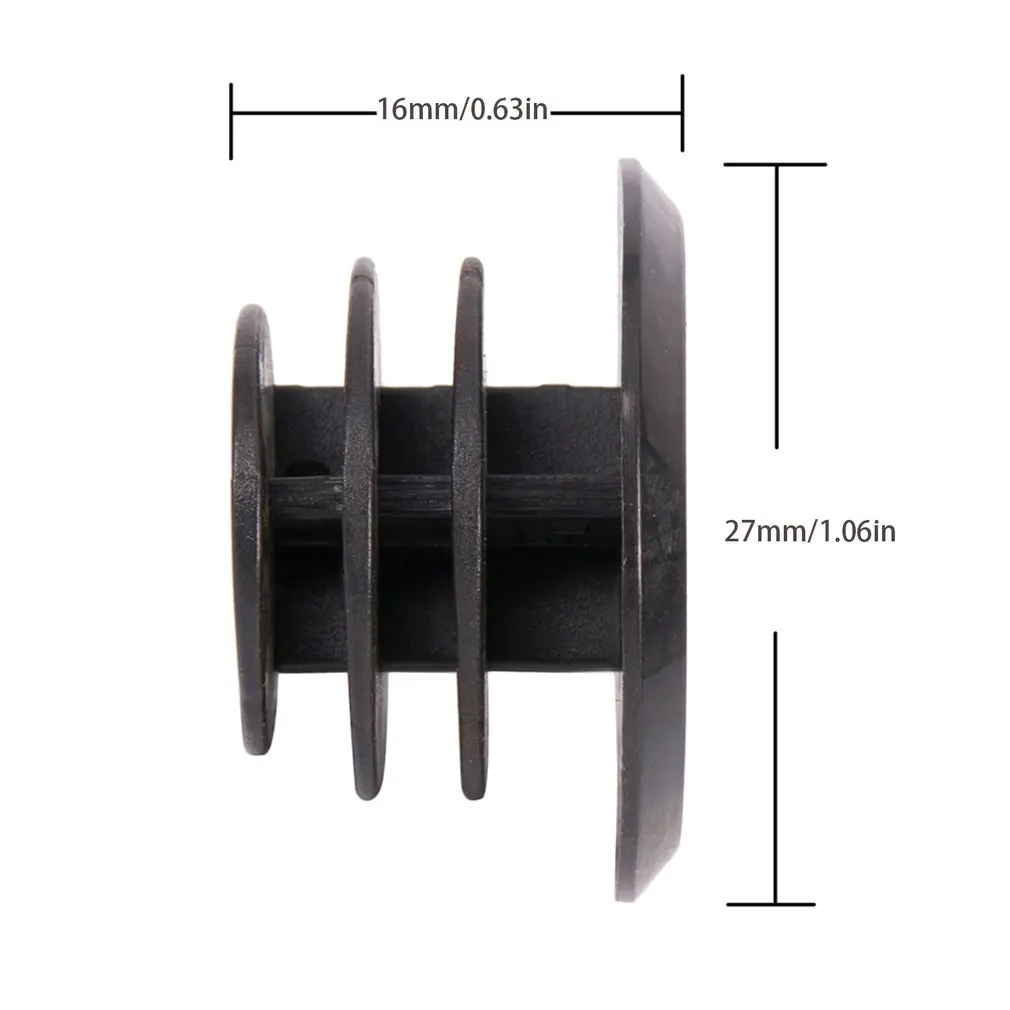 1 Pair Bike MTB Mini Rubber Grip Handlebar Bar End Plugs Stoppers Caps