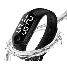 Светодиодный Электронный Спортивный светящийся датчик часы модные мужские и женские часы Мужские Женские повседневные наручные часы цифровые часы влюбленных