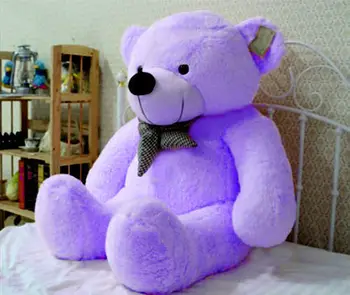 

New 39"Purple "Huge Soft Stuffed Big Plush Giant Valentine Teddy Bear Gift
