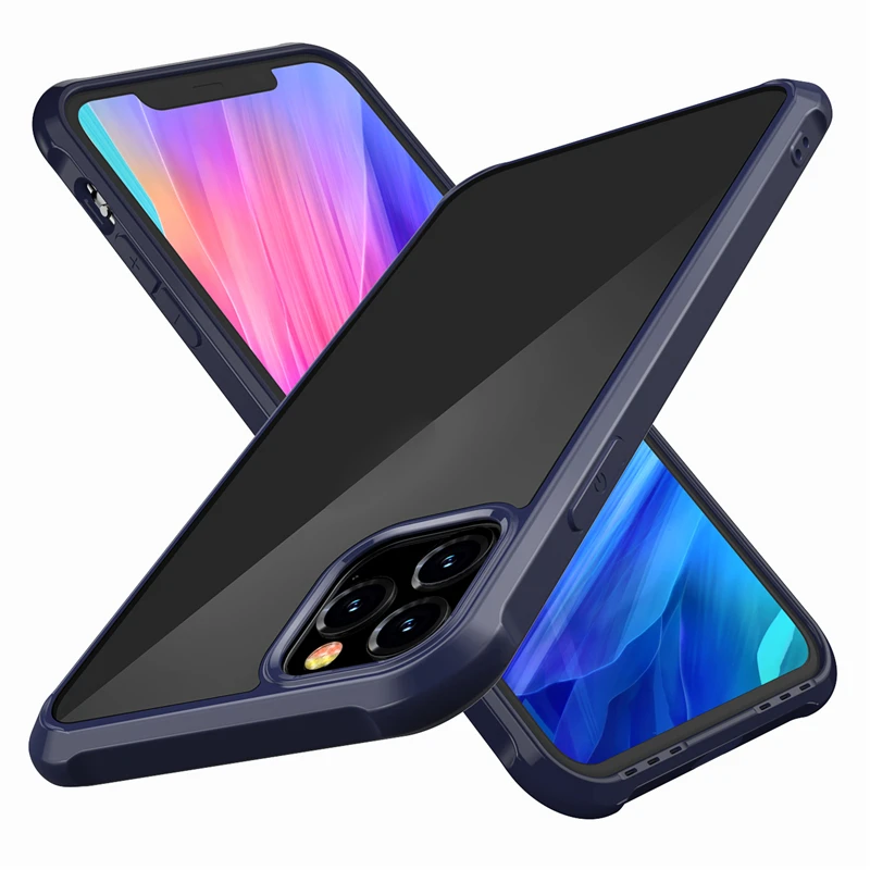 Лучшая защита акриловая тонкая задняя крышка чехол для Iphone 11 Pro Max X XR XS 7 8 Plus против
