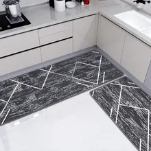 Геометрический ковер для кухни, кухонный коврик, минимализм, Длинные коврики, домашние декоративные Противоскользящие коврики для прихожей, двери, коврик для входной двери, коврик для двери