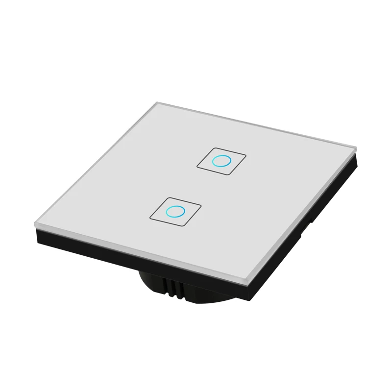Light Touch Switch,Smart Home Crystal Glass Panel switch, EU Standard 170-240V Led Bulb Smart Light Switches