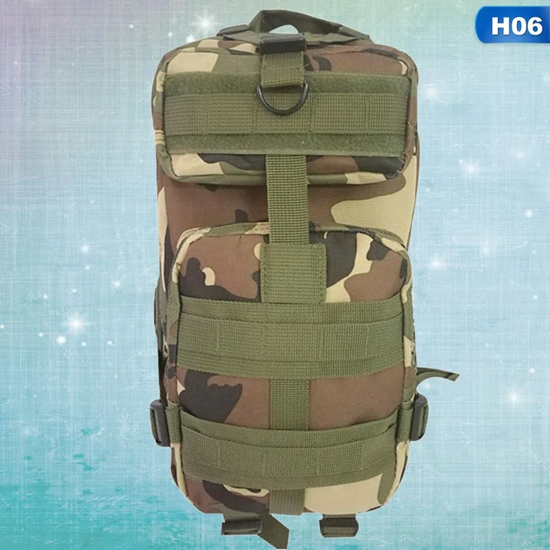 H06 Водонепроницаемый армейский рюкзак безопасный военный рюкзак сумка спортивная походная Пешие прогулки Рыбалка Охота - Цвет: H06