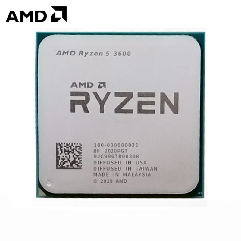 Процессор AMD Ryzen 5 3600 для ПК центральный процессор компьютера 6 ядер 12 нитей