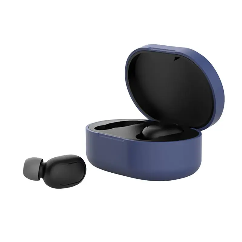 

Natural Environmental Silicone Protective Case Suitable For Xiaomi Redmi Airpods Protective Case 8 Colors