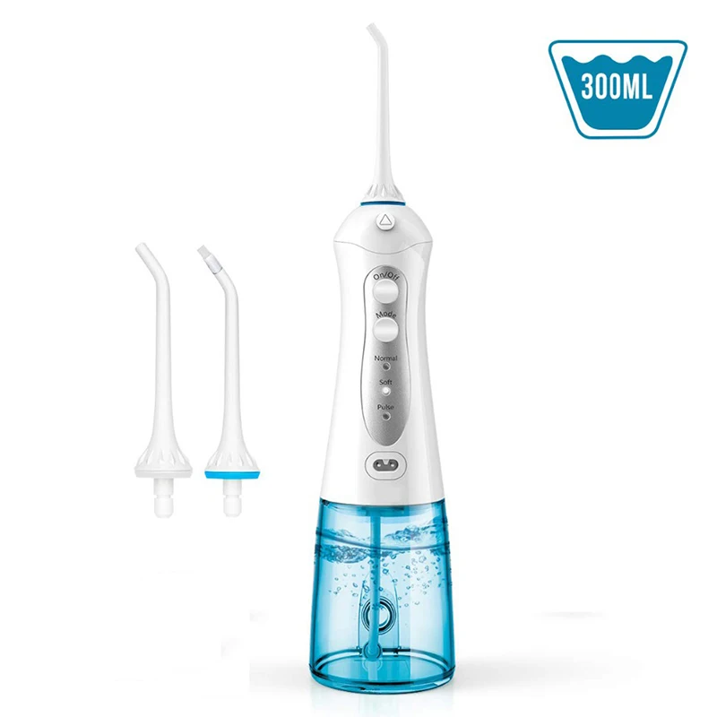 Oral Irrigator USB Rechargeable Water Flosser Portable Dental Jet 200ML Tank Waterproof Teeth Cleaner |