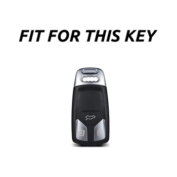 Cover chiate/telecomando per Audi A4 B9 A5 A6L A6 S4 S5 S7 8W Q7 4M Q5 TT TTS RS coupé accessori per lo Styling - 2021 nuova custodia per chiave a distanza per auto Shell per Audi A4 B9 A5