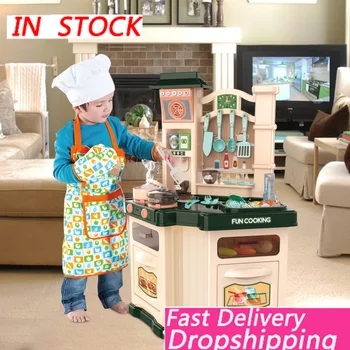 

1Pcs/Set Kid Kitchen Toys Simulation Kitchen Toy Spray Water Dinnerware Pretend Play Kitchen Cooking Table Set Children's Gift
