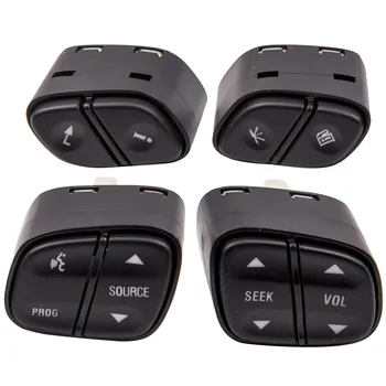 

4pcs/Set Steering Wheel Information Radio Control Switch for Silverado 21997739
