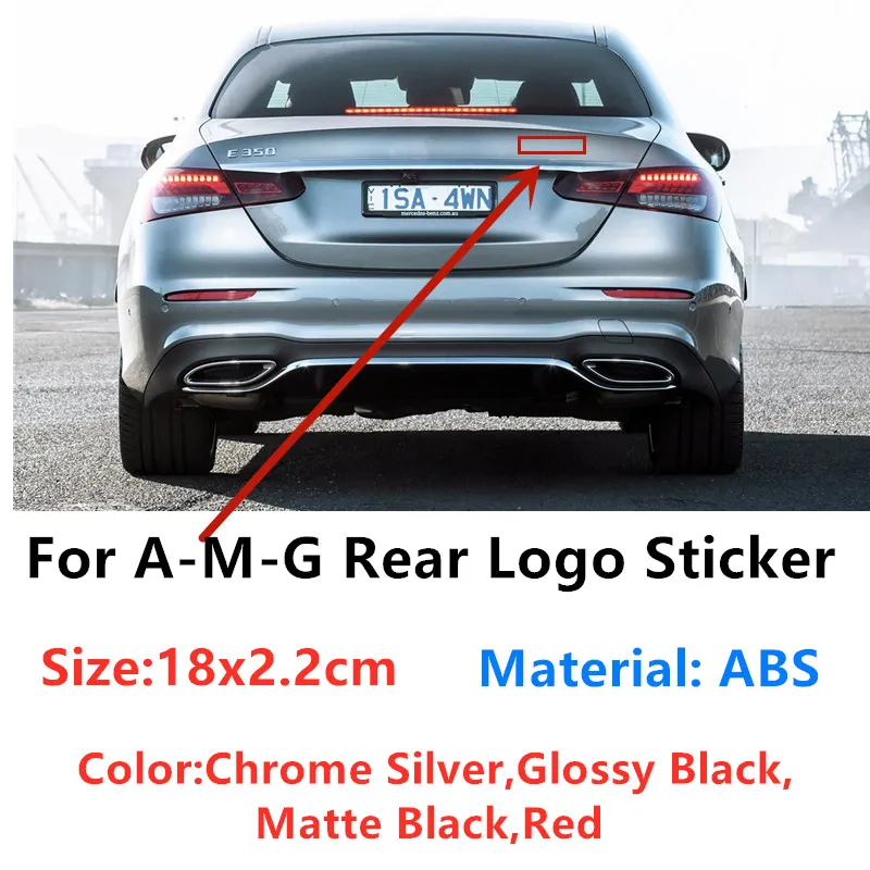 Автомобильные аксессуары для стайлинга наклейки Mercedes AMG GLA GLC GLE GLS GT A C E G S Class W177 W210