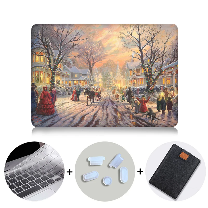 MTT чехол для ноутбука Macbook Air Pro retina 11 12 13 15 с сенсорной панелью, масляной краской, чехол для mac book Pro 13,3, 15,4 дюймов, чехол - Цвет: MB09