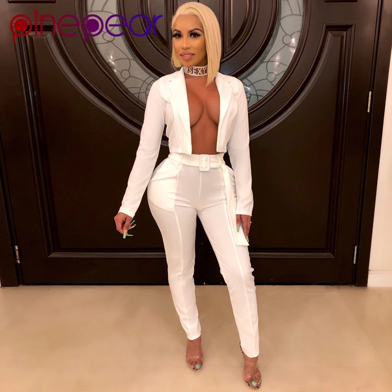 Pant Suits Fashion Blazer And Pants Set 