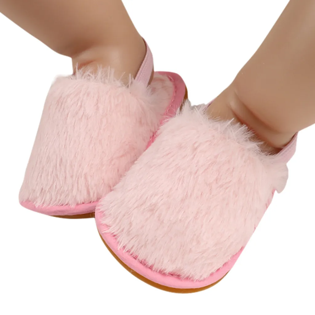 Newborn Baby Girls Boys Shoes spring sneaker autumn child slight First Walkers Soft Sole Toddler Solid Flock Shoes Casual 6color
