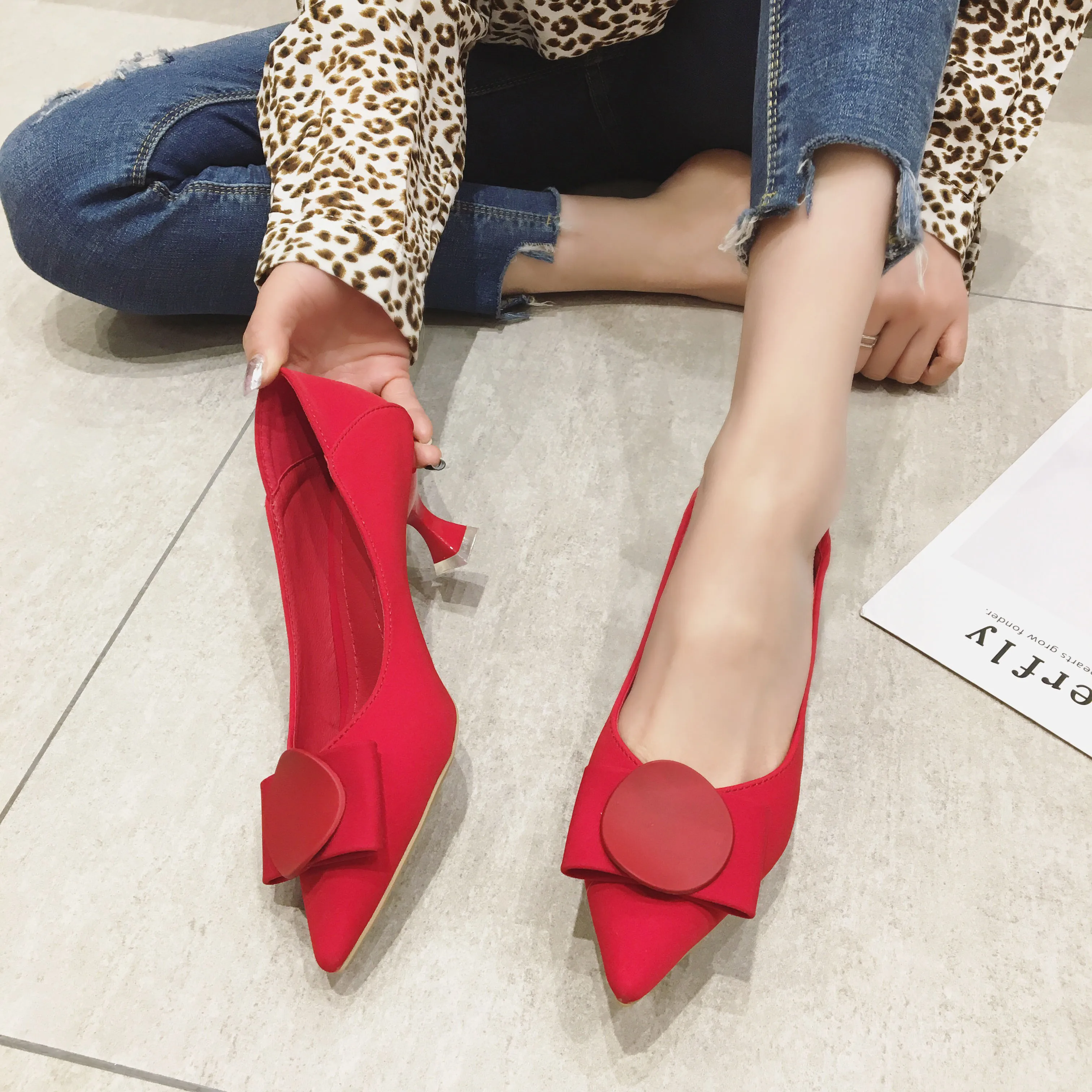 spring high heel shoes