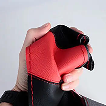 

38cm Car Styling DIY Steering Wheel Covers Extremely Soft Leather on Steering-wheel Car Needle Thread Interior Accessories