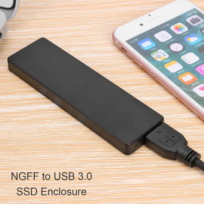 Чехол для жесткого диска NGFF SATA M.2 to type-C 3,0, чехол для жесткого диска SSD, внешний корпус, корпус для жесткого диска для ПК, ноутбука, смартфона