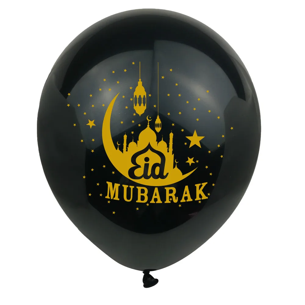 ZLJQ 10 шт./лот EID MUBARAK воздушные шары мусульманский Рамадан украшения для вечеринки