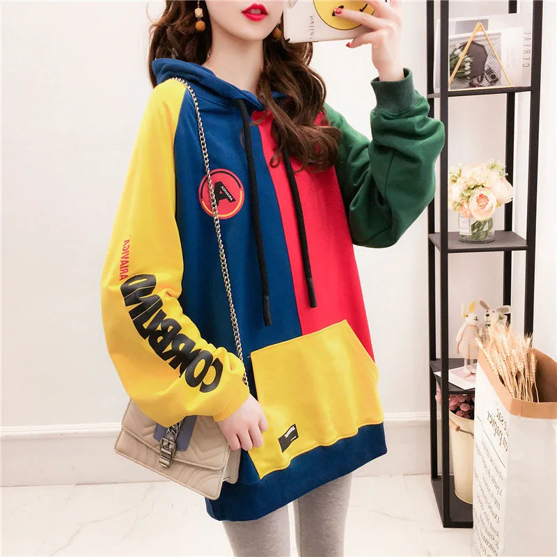 Women Hoodies Spring Autumn Female Loose Long Sleeve Hoodies Sweatshirts Fashion Women Casual Sweatshirt Oversized Hoodie