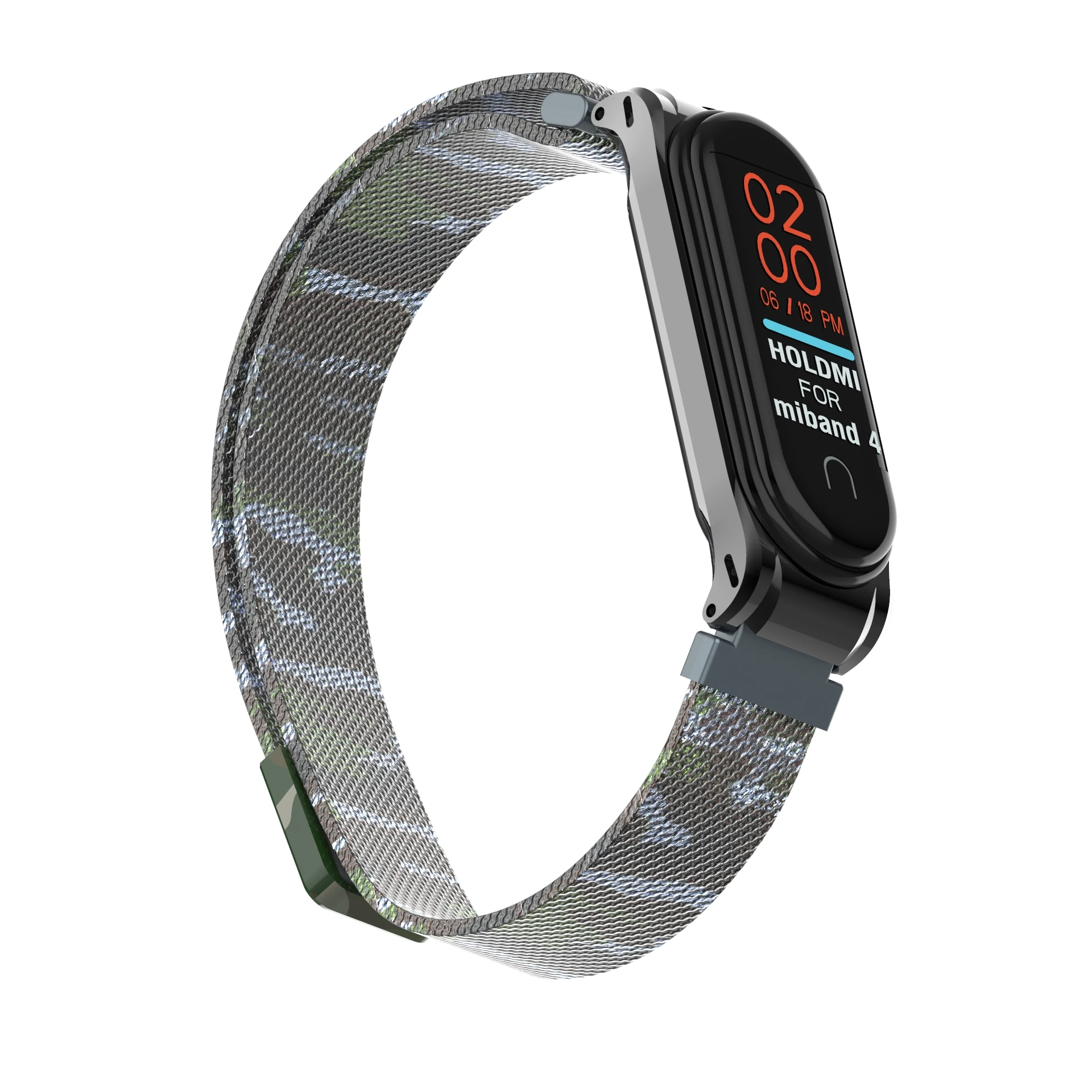 Запястье для Xiaomi mi Band 4 3 металлический ремешок фитнес-Браслет Смарт-часы спортивные mi lanese Pulseira Correa пояс для mi band 4 3