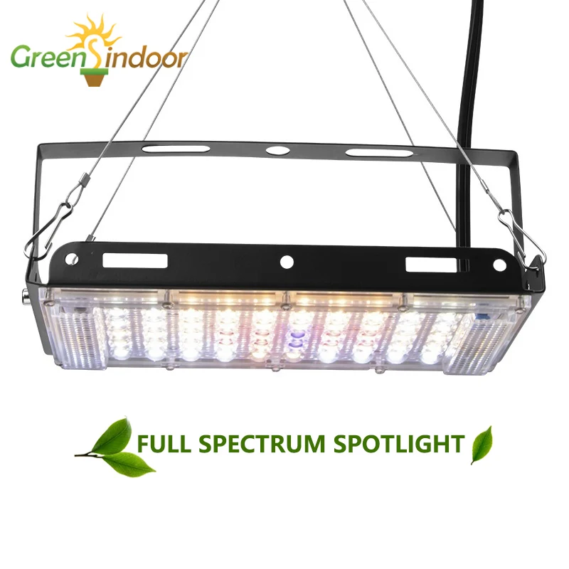 

Greenhouse Plant Spotlights Full Spectrum Led Grow Light Waterproof Phytolamp For Seedings Hydroponics Cultivation Stand Or Hang