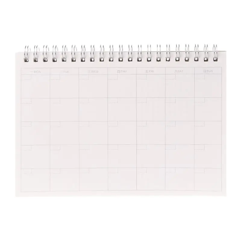 

Planner Book Monthly Weekly Daily Agenda Schedule Blank Diary DIY Study Notebook AXYF