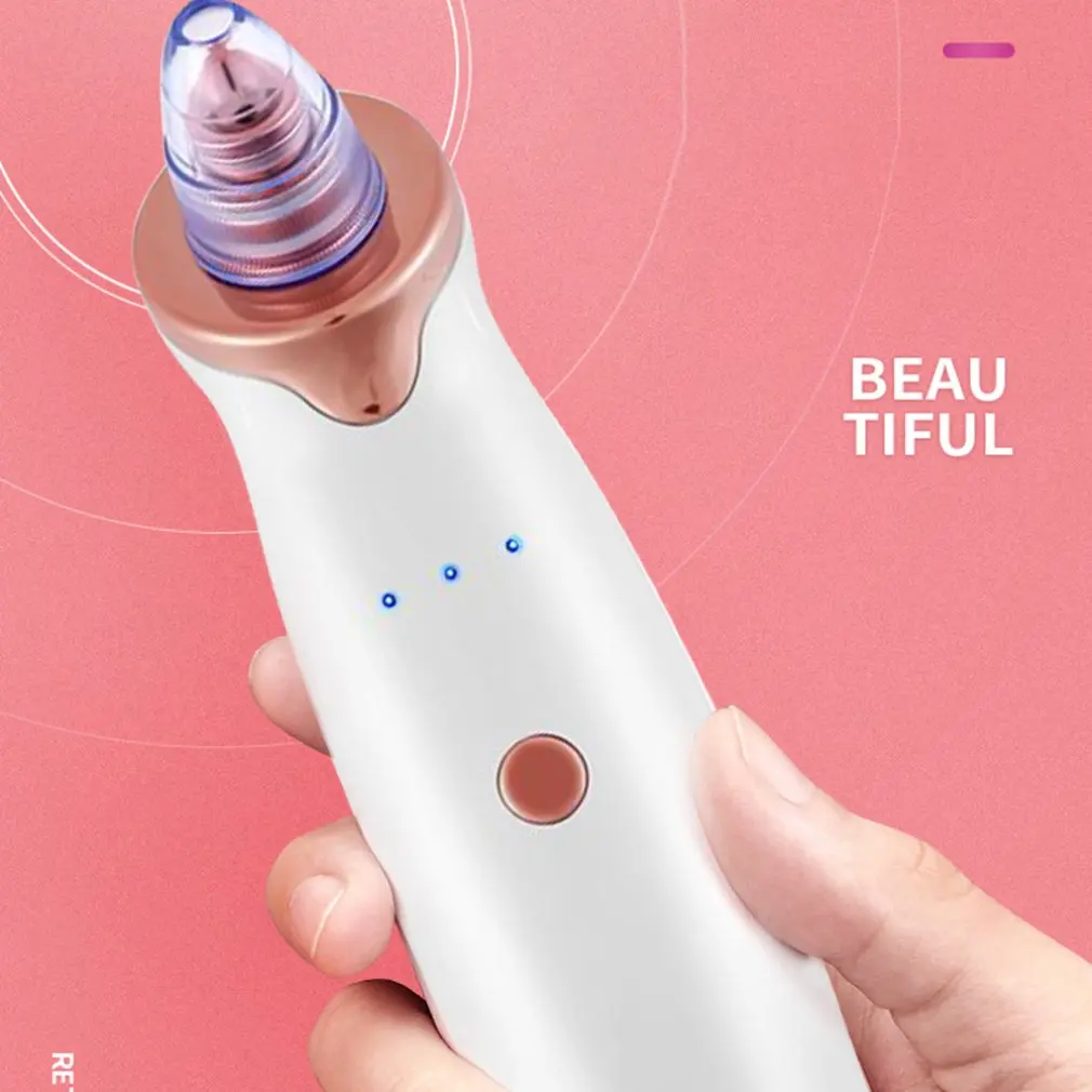 

Electric Vacuum Pore Cleaner Blackhead Remover Acne Pores Remove Exfoliating Cleansing Facial Beauty Instrument