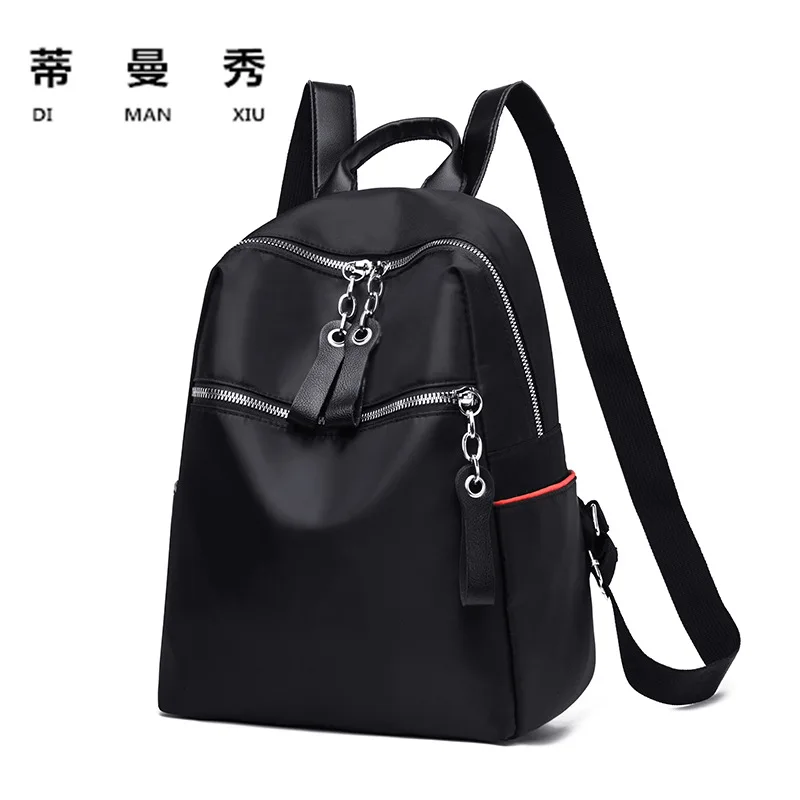 

Korean-style Oxford Cloth Backpack 2019 New Style Fashion Large Capacity Casual Diaper Bag Women's Travel Portable Travel Bag