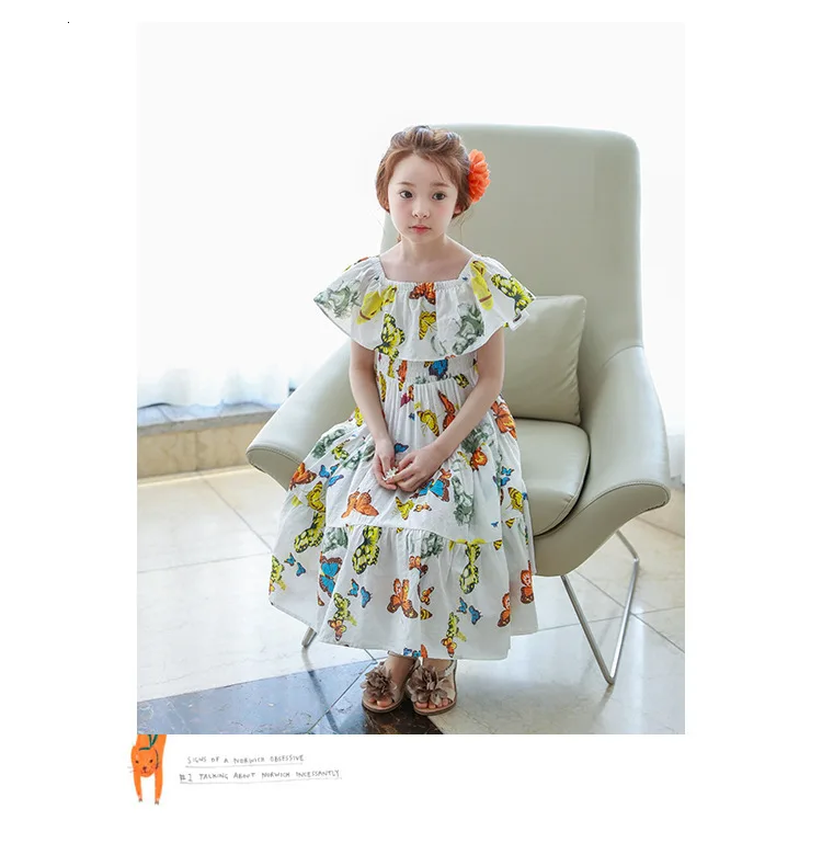 maxi long big little girls dresses summer 2017 mid-calf print ruffles long girls dresses beach holiday children clothing  5 6 7 8 9 10 11 12 13 14 15 16 years old little big girl dress girls dresses clothing (12)