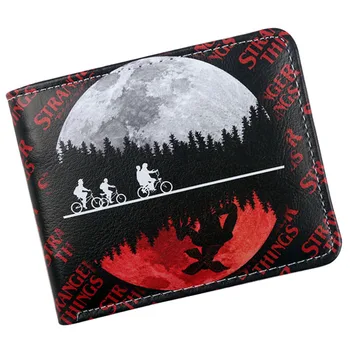 

Stranger Things Wallet Money Bag Credit/ID Card Coin Holder Bifold Purse Retro TV Christmas Gift 80's #15