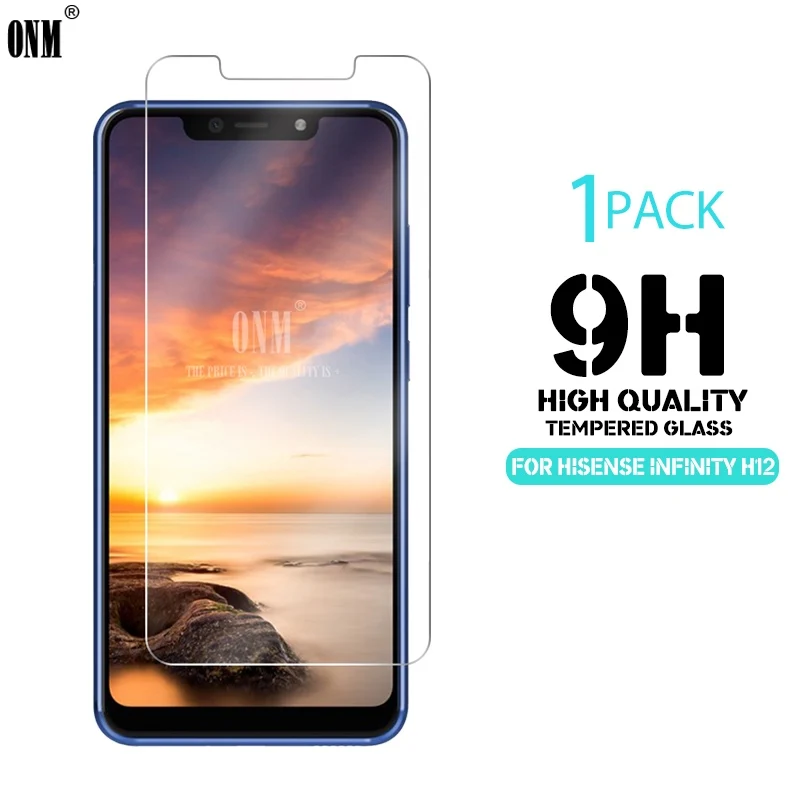 Закаленное стекло для защиты экрана Hisense Infinity H12 Премиум Защитная пленка