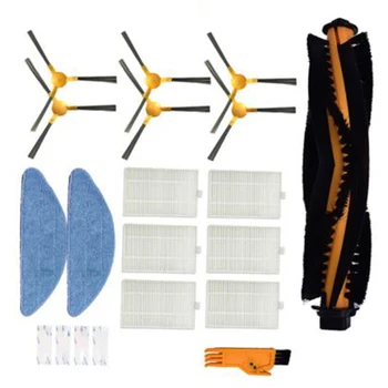 

Roller Side Brush Filter Kit For LIECTROUX C30B E30 Sweeper Robot Vacuum Cleaner Replace Mop Cloths Stickers