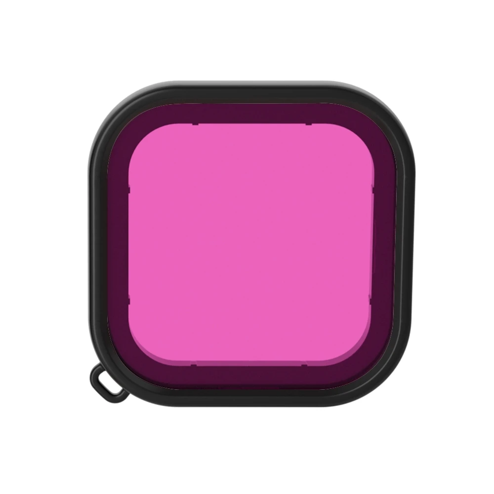JINGZ Square Housing Diving Color Lens Filter for GoPro HERO8 Black Durable Color : Purple JINGZ Square Housing Diving Color Lens Filter for GoPro HERO8 Black Durable Color : Purple
