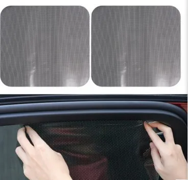 

Film Window sunshade sticker 5*5*38cm Replacement Curtain 2pcs Car Block Shade Visor Protective Tool