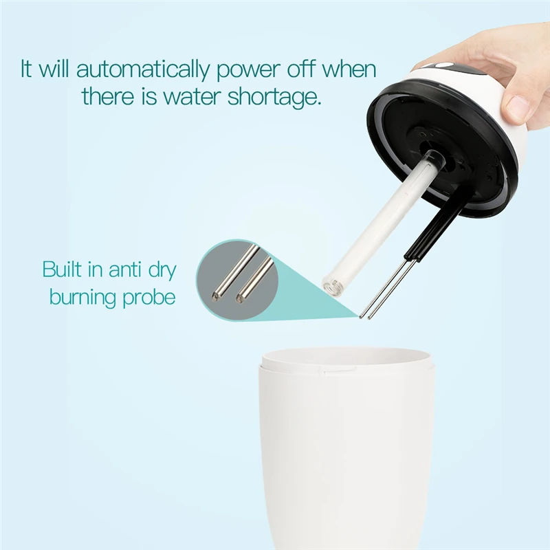 500ml Spaceman humidifier USB charging cool fog humidifier cute design air purifier room air humidifier atomizer humidifier