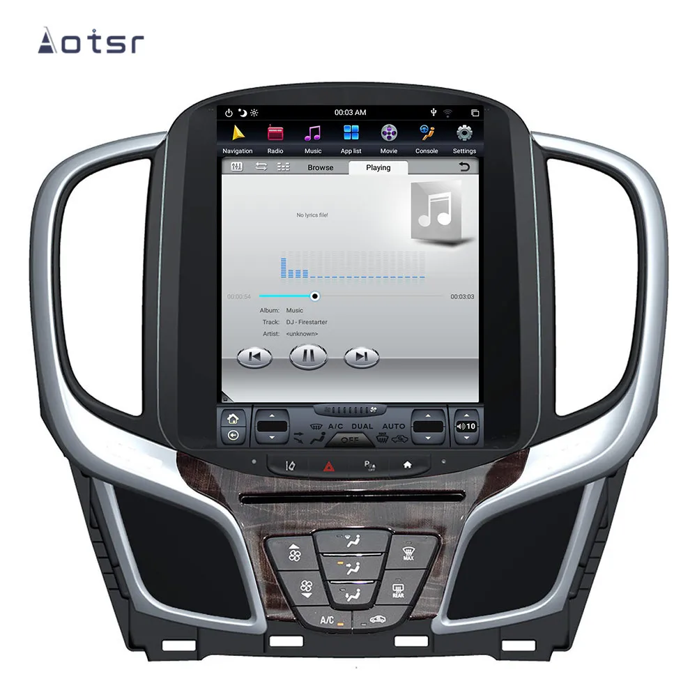 Best Aotsr Tesla 10.4“  Vertical screen Android 8.1 Car DVD Multimedia player GPS Navigation For BUICK Lacrosse 2013-2015 carplay 2
