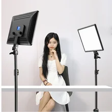 14inch 10inch LED Video Lighting Panel EU Plug 3200K-6000K Photography Lighting Remote Control For Live Stream Photo Studio Lamp