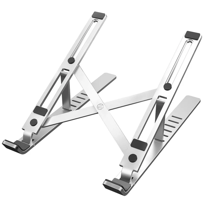 licheers Laptop Stand Adjustable Aluminum Alloy, Foldable Cooling Laptop Stand (for Desktop