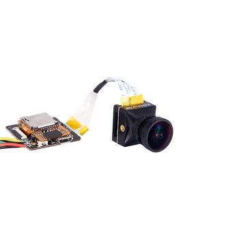 

Hawkeye Firefly Mini 4K Split Camera HD Recording 170 Degree FPV Camera w/ Mic DVR Low Latency Video Output for RC Racing Drone