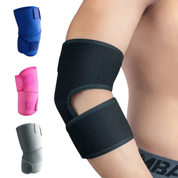 Knie Pads Protector Arm Mouwen Ondersteuning Verstelbare Elleboog Pad Protector Cover Guard Strap Brace Outdoor Sportkleding Accessoires 1Pc Knie Pads Protector Arm Mouwen Ondersteuning Verstelbare Elleboog Pad Protector Cover Guard Strap Brace Outdoor Sportkleding Accessoires 1Pc