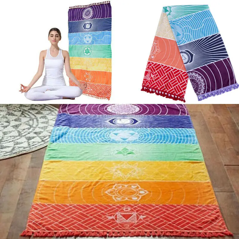 Bohemian Mandala Yoga Mat 2
