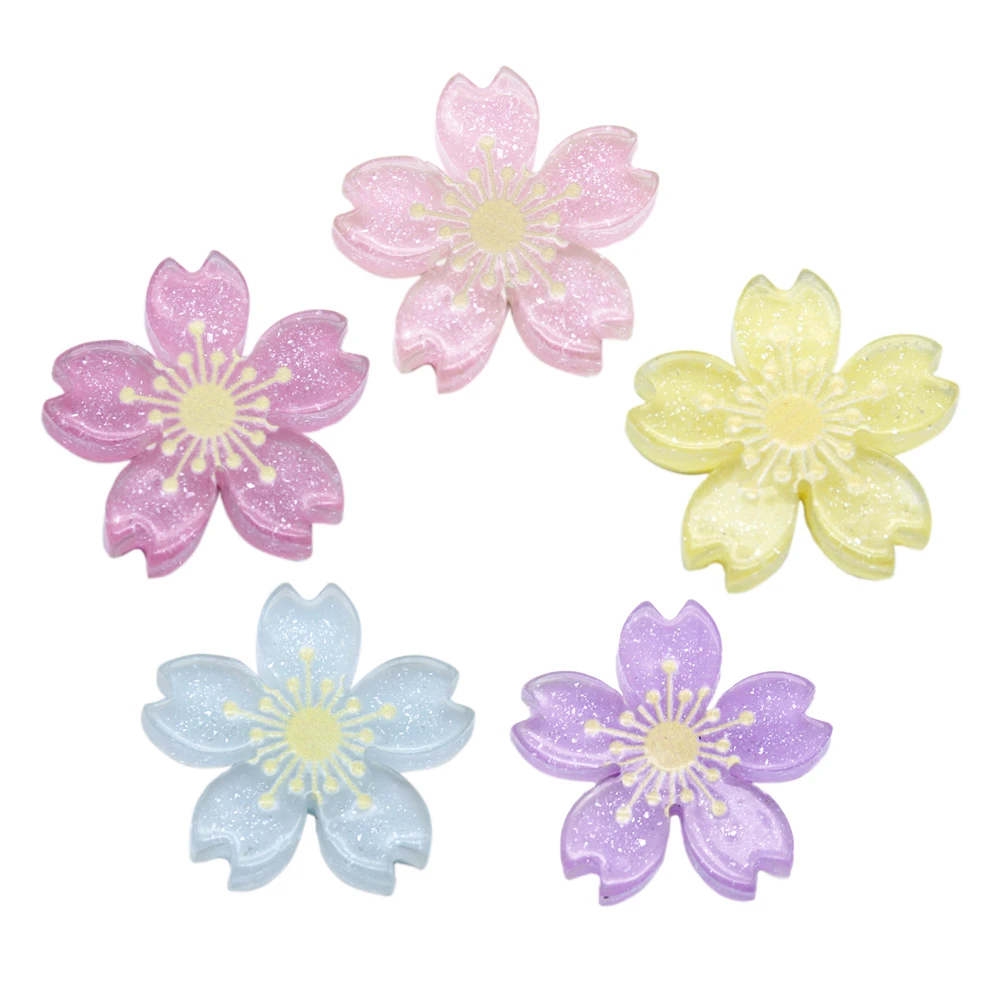 David accessories 10 шт./лот, натуральная основа, цветок, бант 3D смолы DIY заколка для волос, сумок, обуви, Материал, украшение дома, 10Yc7838