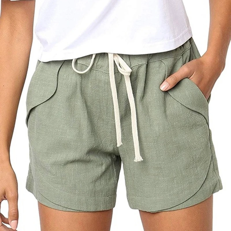 s-xl women drawstring shorts plus size casual 2019 summer sexy