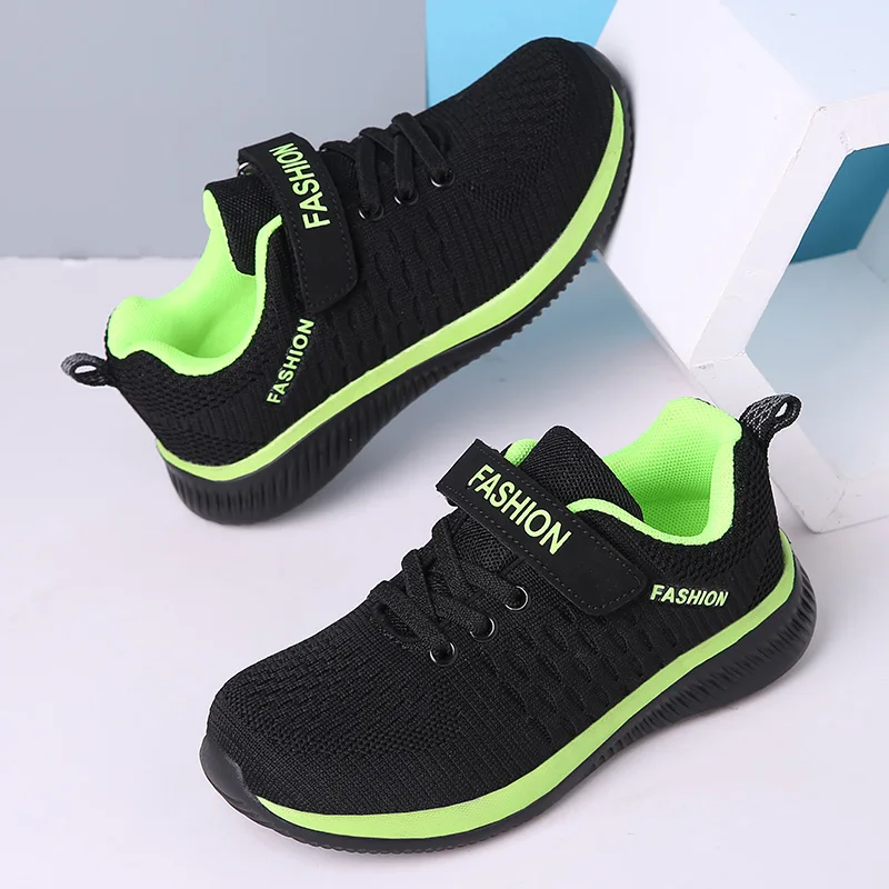 Zapatillas ligeras para niños, calzado deportivo informal para correr, Tenis transpirables, baloncesto Infantil, talla 28-38 - AliExpress Madre y niños