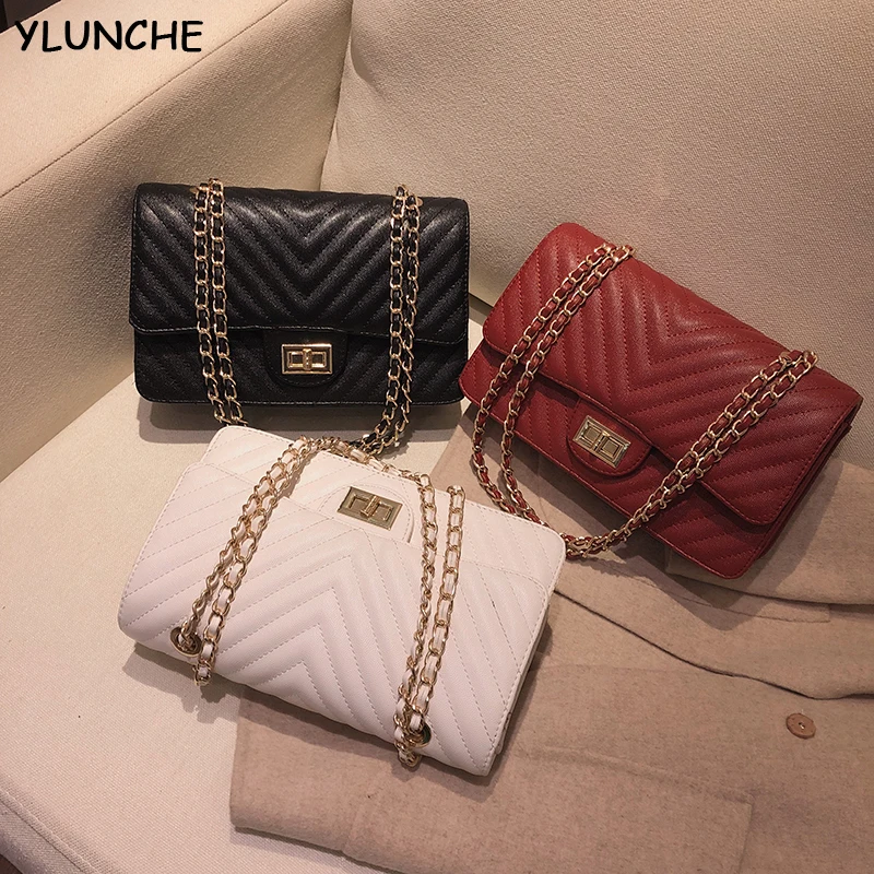 YLUNCHEfashion женские сумки через плечо из искусственной кожи женская сумка роскошные