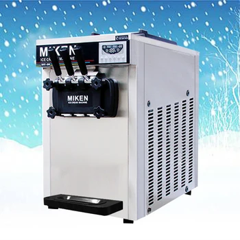 

Commercial Soft Ice Cream Machine High Production Capacity 18-22L / H Brand New Ice Cream Making Machine